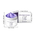 thumbnail image 2 of Productos para el cuidado del cabello Mascarilla capilar de queratina morada Repara el cabello seco Activa la base del cabello y mejora el frizz 100 g Cuidado del cabello, 2 of 5