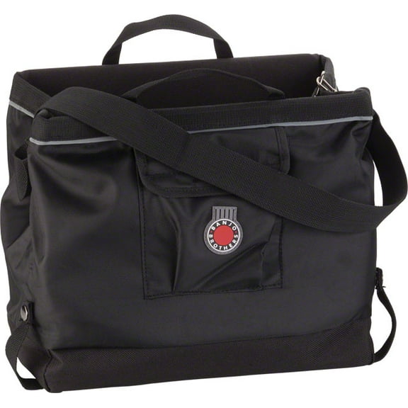 Banjo Brothers Grocery Pannier: Black, Each