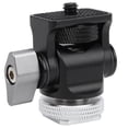 thumbnail image 3 of Ball Head, Multifunctional 180° Tilt Angle Adjustment 360 Degree Rotatable Monitor Bracket, For Flashes Monitors, 3 of 8