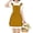 Ginger Yellow, variant on Vintage Ruffle Apron for Women, Cute Kitchen Apron for Cook | Machine Washable,Firm Stitching,2 Pockets,Vintage Ruffles,Long Tie Straps,Adjustable Ties for Cooking,Serving,Maid Costumes