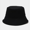 thumbnail image 5 of CoCopeanut Baru Ukuran Besar 60Cm Unisex Padat Topi Matahari Topi Wanita Musim Panas Dua Sisi Ember Topi Pria Panama Topi Nelayan visor Basin Cap, 5 of 6