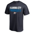 thumbnail image 2 of Men's Navy Oklahoma City Thunder Fade Out T-Shirt, 2 of 3