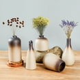 thumbnail image 2 of Dekaim 5 uds. Mini jarrón de cerámica Simple Moderno jarrón Decorativo Adornos de Escritorio para decoración del hogar, 2 of 8