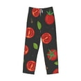 thumbnail image 4 of Balery Tomatoes1 print Men's Pajama Pants,Ultra Lightweight Pjs,Lounge Pant-XX-Large, 4 of 9