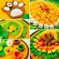 thumbnail image 4 of 25 x 17 InchesDog Snuffle Mat for Training Foraging Feeding Mat Washable Pet Puzzle Toy for Small Medium Dogs Cats Durable Material Style B, 4 of 5