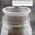 thumbnail image 3 of Paquete de 2 filtros de café Cold Brew para tarros de cristal de acero inoxidable de más de 1,9 litros, 3 of 7