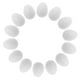 thumbnail image 3 of 30 huevos de plástico sólido para loro, huevos de pájaro falsos para cría de palomas, sustitutos artificiales de huevos de paloma para la gestión del nido e incubación., 3 of 7