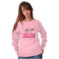 thumbnail image 3 of XOMG POP Animated Candy Heart Song Women Crewneck Sweatshirt Brisco Brands 2X, 3 of 6