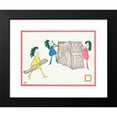 thumbnail image 2 of Earl Harvey Lyall 14x11 Black Modern Framed Museum Art Print Titled - The Cubies Abc - D (1913), 2 of 5