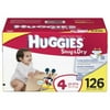 Huggies Snug & Dry Diapers, Size 4, 126-Count