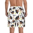 thumbnail image 3 of Naloa Rottweiler Men's Beach Shorts, Surfing shorts, Swim trunks, Quick Dry Swim Trunks for Surfing Beach Fun - 3X-Large, 3 of 9