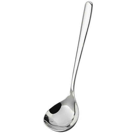 

Stainless Steel Mini Ladle 1/2/4pcs Sauce Gravy Spoon with Smooth Surface Polished Deep Serving Soup Spoon 7.9/6.7inch