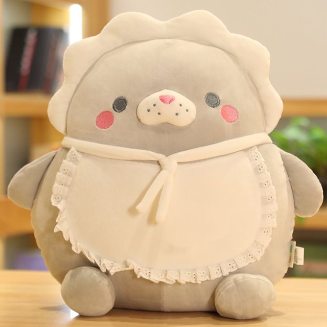 Poupée en Peluche Animaux Adorables Matériau Anti-Rides Cadeau pour Fille Femme Amoureuse