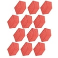 thumbnail image 1 of Acoustic Panels, Flame Retardant 12Pcs Sound Absorbing Wedges 15cm Noise Insulation Polyester Fiber  For Home Theaters For Recording Studios Red, 1 of 8