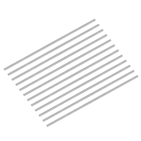 

Uxcell 1.2x60mm(Dia -0/-0.01mm) Round Steel Rod 63-65 HRC HSS Lathe Bar Tool 20Pack