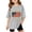 1-Grey308, variant on Kiijoy Girls USA 250th Anniversary Graphic Tee Independence Day Short Sleeve T-Shirt, Sizes 3-14