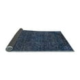 thumbnail image 2 of Ahgly Company Indoor Square Abstract Light Blue Modern Area Rugs, 5' Square, 2 of 4