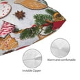 thumbnail image 3 of Balery Christmas Gingerbread Cookies Funda de Cojín Estampada, Regalos para Mujeres, Regalos de Amor para Ella, Regalos para Novia o Esposa, Funda de Almohada-14"x20", 3 of 6