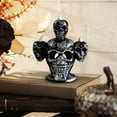 thumbnail image 6 of BGZLEU Halloween Skeleton Skull Candle Holder Skull Candlestick Holder Halloween Home Party Decorative Skeleton Candle Holder Themed Haunted House Bar Party Skull Christmas Candleholders Decoration, 6 of 6