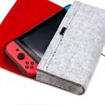 thumbnail image 3 of Bolsa de almacenamiento para Nintendo Switch, colorida funda protectora portátil para Nintendo Switch, accesorios para juegos de NS, para Switch, azul, 3 of 4