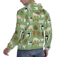 thumbnail image 6 of Cauagu Cows And Calves for Men's Pullover Hooded Sweatshirt Athletic Casual Hoodie Aautumn Hoodie Sweatshirt for Men Pullover Casual Hooded Sweatshirt-Small, 6 of 7