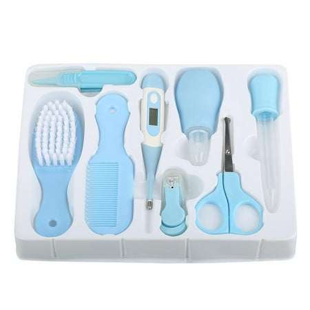 Yosoo 8pcs Pratique Quotidienne Bebe Coupe Ongles Ciseaux Ciseaux Brosse A Cheveux Kit De Soins De Manucure Brosse A Cheveux Bebe Ciseaux A Ongles Bebe Walmart Canada