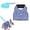 Blue, variant on Ksopiavobs Adjustable Rabbit Harness Leash, Bunny Harness Leash Cute Vest Harness for Rabbit Ferret Bunny Kitten Guinea Pig Walking