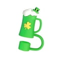 thumbnail image 2 of Linnome St. Patrick's Day Straw Toppers Dustproof for Festival Party Drinks Festive Beverage Accessory, 2 of 5