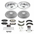thumbnail image 3 of PowerStop Front and Rear Z36 Truck & Tow Brake Pad Rotor Drum and Shoe Kit Fits: HONDA Select Models K15107DK-36, 3 of 10
