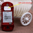 thumbnail image 3 of Teléfono móvil coche F15 máquina de estudiante botón máquina de espera Flip Mini teléfono móvil pequeño, diseño compacto modo de red Dual, 3 of 4