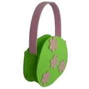 Non-woven Easter Candy Holder, Pouches Bag ,Candy Bags Baskets Children Pink