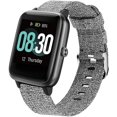 thumbnail image 1 of Compatible avec UMIDIGI Smart Watch Uwatch3, Giaogor Grand Petit Bracelet en Tissu Tissé Doux Accessoires Respirants, 1 of 5
