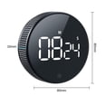 thumbnail image 4 of Shoreew LED Kitchen Timer Magnetic Countdown Clock for Cooking Baking Adjustable Angle Rotating Operation Loud Alarm Exercise Tracking Timer, 4 of 7