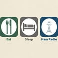 thumbnail image 3 of CafePress - Eat Sleep Ham Radio Light T Shirt - Men's Classic Graphic T-Shirt, 3 of 4