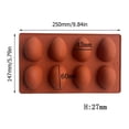 thumbnail image 3 of Silicone Egg Molds Silicone Egg Molds Easter for Baking, Chocolate Making, and Festive Treats for Home Bakers, Parents, and Holiday Party Planners, 3 of 8