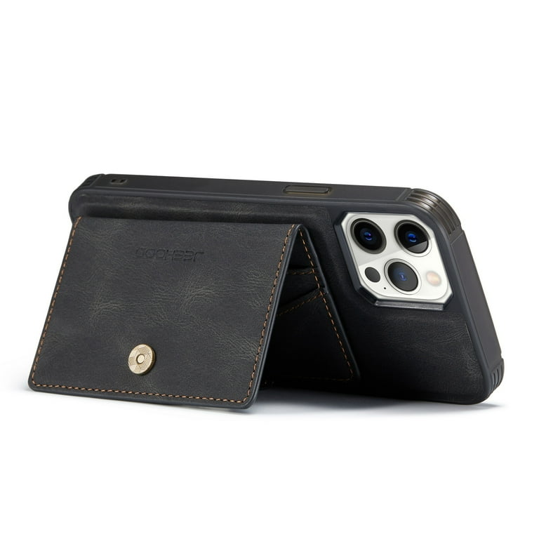 Apple - 即発送 Apple Leather Wallet iPhone 12 Pro 黒 Official Apple iPhone 12 Leather MagSafe Wallet - Midnight