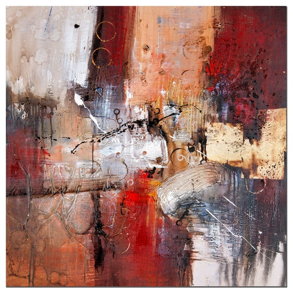 Rio 'Cube Abstract V' Canvas Art