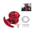thumbnail image 1 of campana de trabajo nuevo volante de liberación rápida se puede inclinar volteador de liberación rápida volante modificado para automóvil - dontodent rojo Kuyhfg Sin marca, 1 of 5