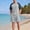 #243-Gray, variant on Mens 2 Piece Mesh Raglan Sleeve T Shirt and Drawstring Shorts Set Athletic Sportswear Outfit for Men Gym Sky Blue M Gifts for Father