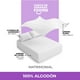 thumbnail image 4 of Juego de Sábanas Matrimonial roomi Algodón Premium Frescas y Suaves Color Blanco, 4 of 5