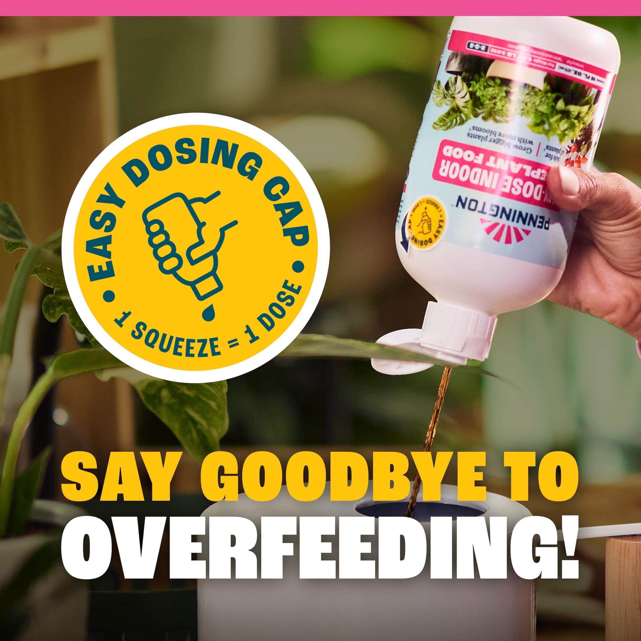 Pennington Easy-Dose Indoor Plant Food 2-3-2 16oz 16oz