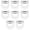 White, variant on 8Pcs Adjustable Hem Clips for Pants, Reusable Quilting Clips to Shorten Jeans, Fabric Holders for Hemming Pants & Shirts, No-Slip Cuff Sleeves, Tightener for Clothing Temporary Fix