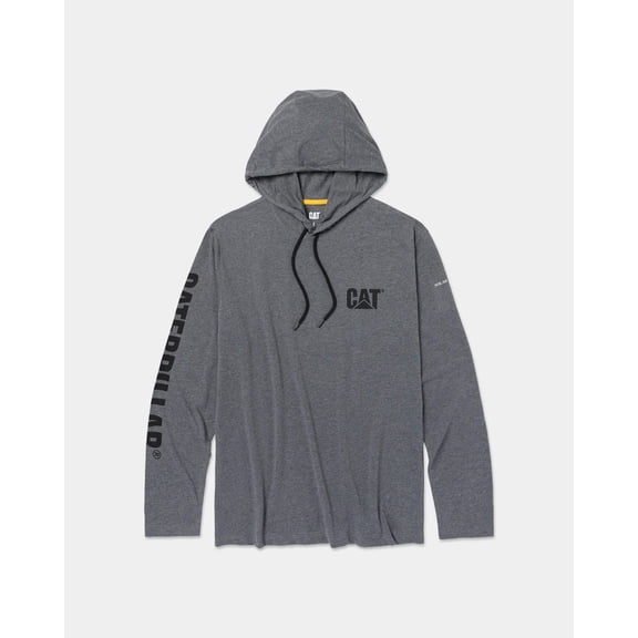 Men's UPF Hooded Banner Long Sleeve T-Shirt | CAT® WORKWEAR