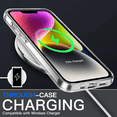 thumbnail image 6 of 4-in-1 Entronix Bundle for iPhone 14 Pro, Magnetic Clear Case & 2 Screen Protector & Metallic Camera Lens Protector, Gold, 6 of 9
