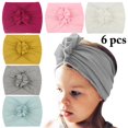 thumbnail image 2 of 6 Pcs Bande pour Cheveux de Bébé, Bandeau Doux et Élastique pour Bébé Fille, Serre-Tête pour Tout-Petit Fille, 2 of 10