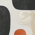 thumbnail image 4 of Yayeee Shower Curtain with Hooks 72"x72" Waterproof Fabric Bathroom Hanging Decor, White Abstract Shapes, 4 of 5