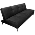 thumbnail image 1 of Sofa Cama Reclinable El Bazar Store Milo Terciopelo Gris Oxford , Futon 3 posiciones, Sala, 1 of 5