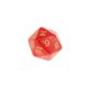 thumbnail image 5 of Paquete de 6 colores de 7 piezas Muchos lados Dados de acrílico Juego de rol Accesorios D4-D20 Dados rojo Zulema Dados poliédricos, 5 of 7