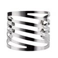 thumbnail image 3 of Maoww 12pcs Back Pattern Wedding Napkin Rings Table Decoration Hollow Out Family Gatherings Everyday Use Napkin Buckle Holder, 3 of 9