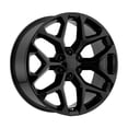 thumbnail image 2 of Oe Creations Pr176 26X10 6X139.7 24Et 78.3Cb Black Chrome Wheel, 2 of 2